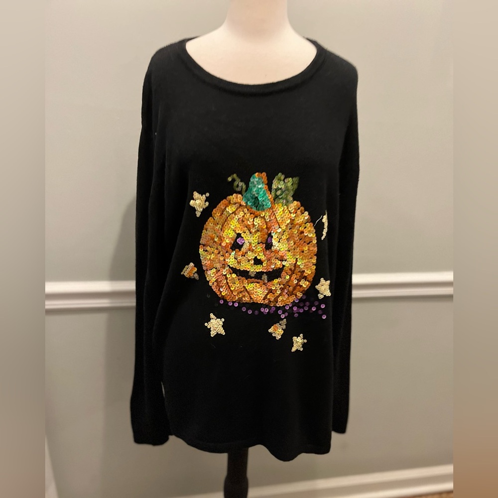Peek a Boo women’s long sleeve Halloween sweater